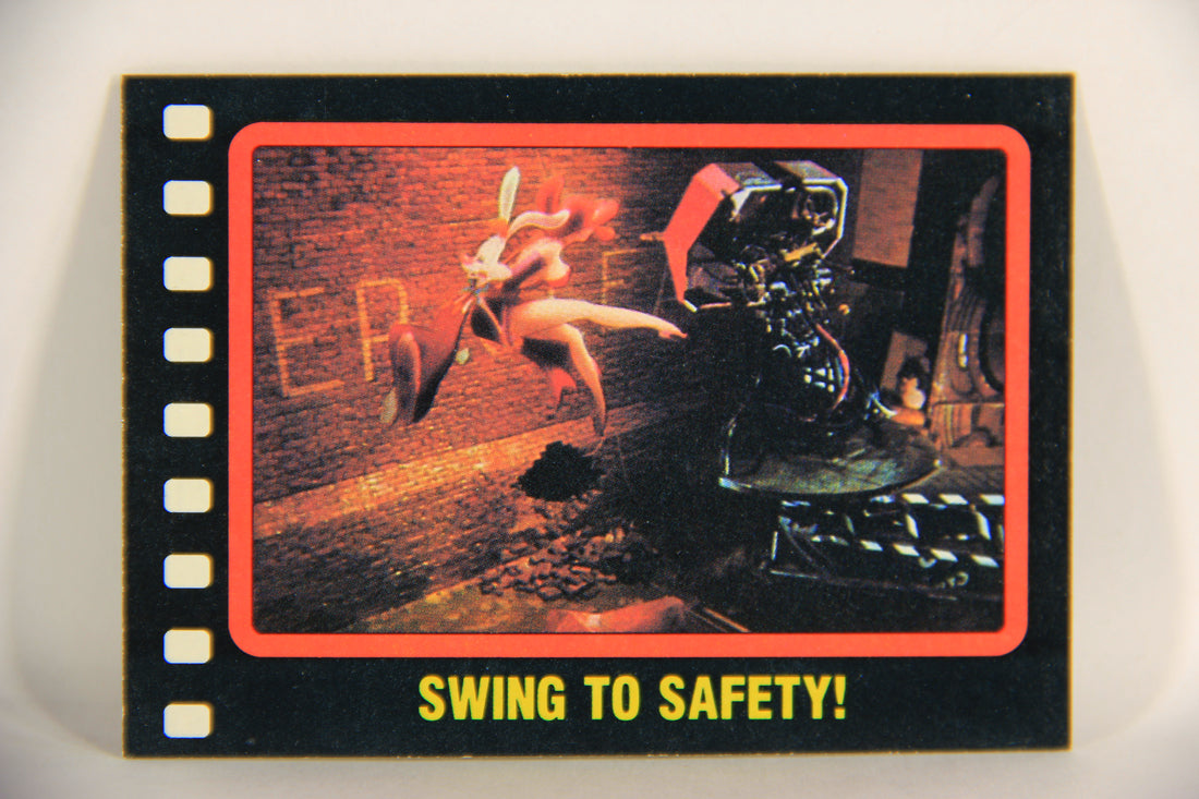Who Framed Roger Rabbit 1988 Trading Card #123 Swing To Safety ENG Topps L021476