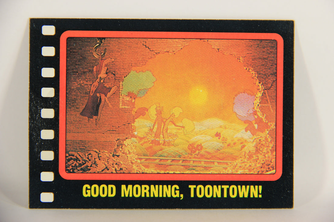 Who Framed Roger Rabbit 1988 Trading Card #124 Good Morning Toontown ENG Topps L021477
