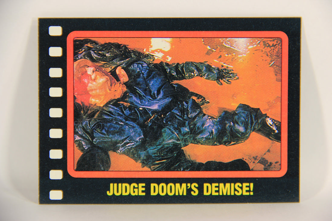 Who Framed Roger Rabbit 1988 Trading Card #126 Judge Doom's Demise ENG L021479