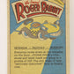Who Framed Roger Rabbit 1988 Trading Card #126 Judge Doom's Demise ENG L021479