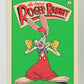 Who Framed Roger Rabbit 1988 Trading Card Sticker #2 Funny Rabbit ENG Topps L021483