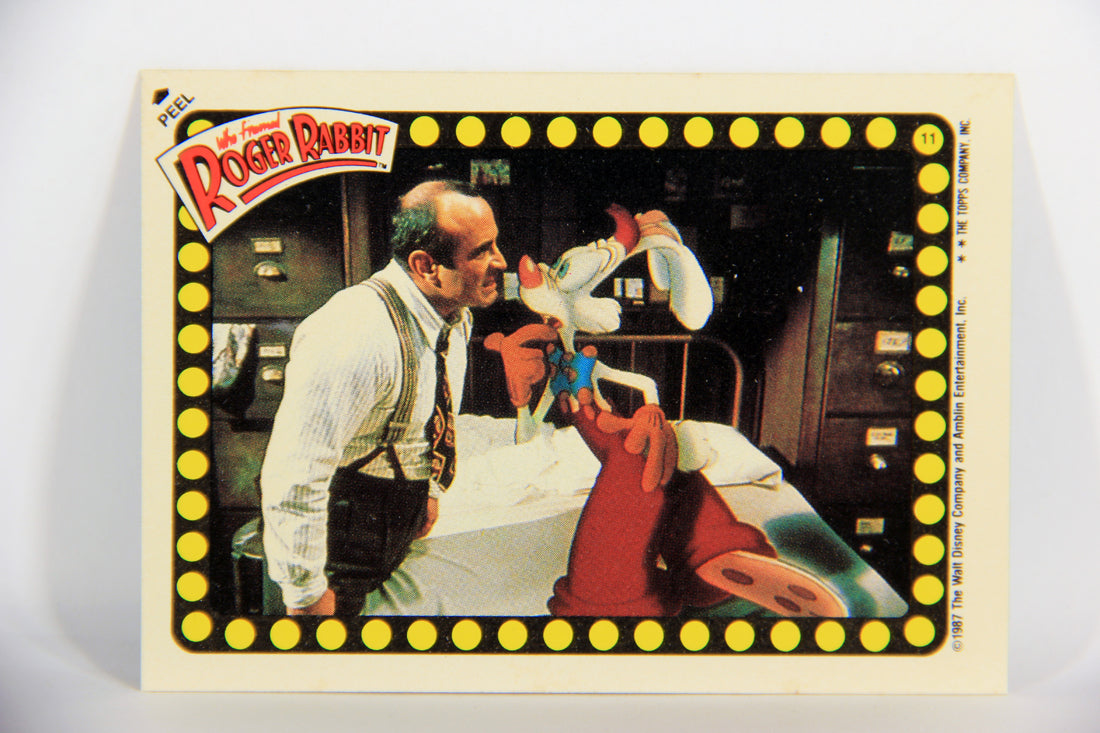 Who Framed Roger Rabbit 1988 Trading Card Sticker #11 Anybody Know You're Here L021490
