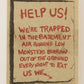 Dinosaurs Attack 1988 Vintage Trading Card #11 Trapped In The Basement ENG L021504