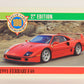 Dream Cars 2nd Edition 1992 Trading Card #83 - 1991 Ferrari F40 FR-ENG L021506