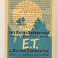 E.T. The Extra-Terrestrial 1982 Card #17 Where Do You Come From FR-ENG OPC L021508