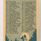 E.T. The Extra-Terrestrial 1982 Trading Card #87 Checklist FR-ENG O-Pee-Chee L021509