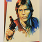Star Wars Galaxy 1993 Topps Trading Card #7 Han Solo Artwork ENG L021526