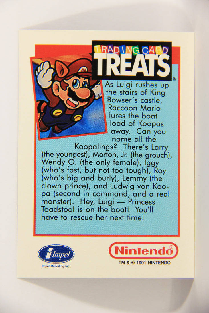 Super Mario Bros. 1991 Vintage Treats Impel Trading Card The Coopalings ENG L021528