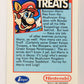 Super Mario Bros. 1991 Vintage Treats Impel Trading Card Raccoon Mario ENG L021529