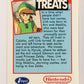 Zelda II The Adventures Of Link 1991 Treats Impel Vintage Trading Card Link ENG L021530