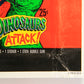 Dinosaurs Attack 1988 Vintage Trading Card Wax Wrapper - Red - ENG Topps L021533