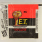 E.T. The Extra-Terrestrial 1982 Trading Card Wax Wrapper V-2 Bazooka Add Topps L021536