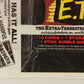 E.T. The Extra-Terrestrial 1982 Trading Card Wax Wrapper V-2 Bazooka Add Topps L021536