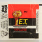 E.T. The Extra-Terrestrial 1982 Trading Card Wax Wrapper V-3 Ring Pop Add Topps L021537