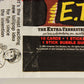 E.T. The Extra-Terrestrial 1982 Trading Card Wax Wrapper V-3 Ring Pop Add Topps L021537