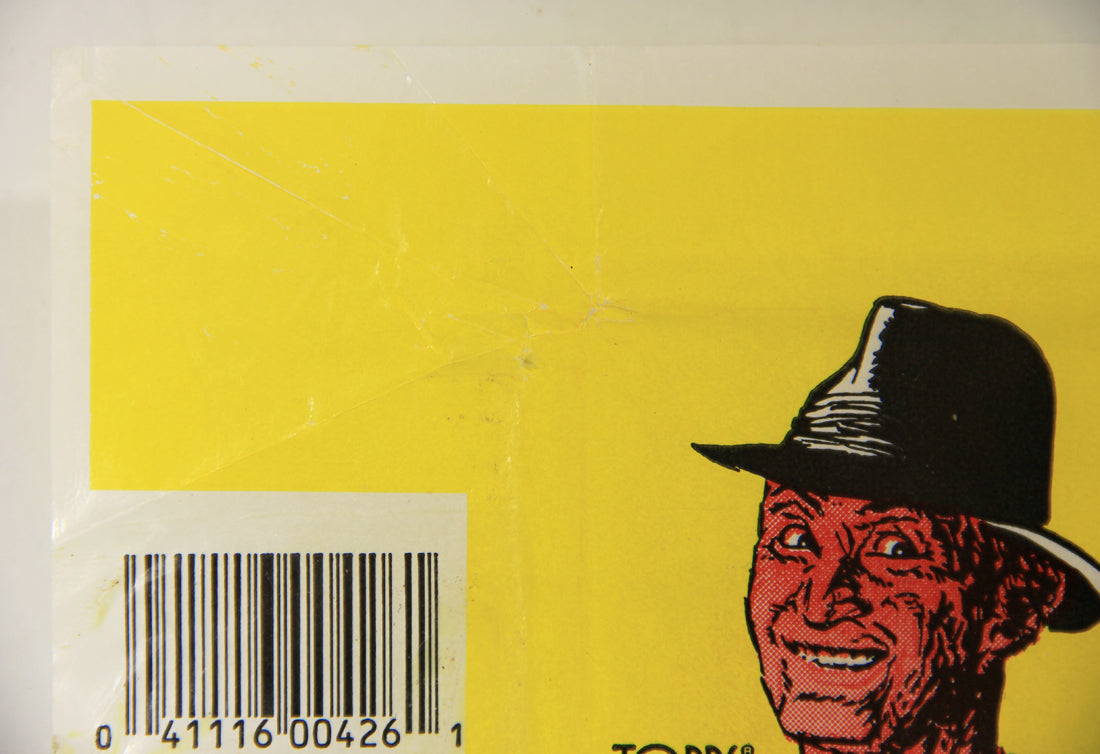 Fright Flicks 1988 Trading Card Wax Wrapper - A Nightmare On Elm Street - Topps L021538