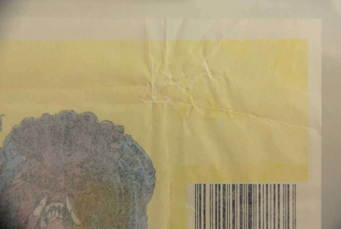 Fright Flicks 1988 Trading Card Wax Wrapper - Predator - ENG Topps L021540