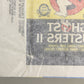 Ghostbusters II 1989 Trading Card Wax Wrapper FR-ENG O-Pee-Chee Canada L021542