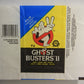 Ghostbusters II 1989 Trading Card Wax Wrapper FR-ENG O-Pee-Chee Canada L021542