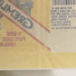 Gremlins 1984 Trading Card Wax Wrapper V-3 Ring Pop Add Variant ENG Topps L021545