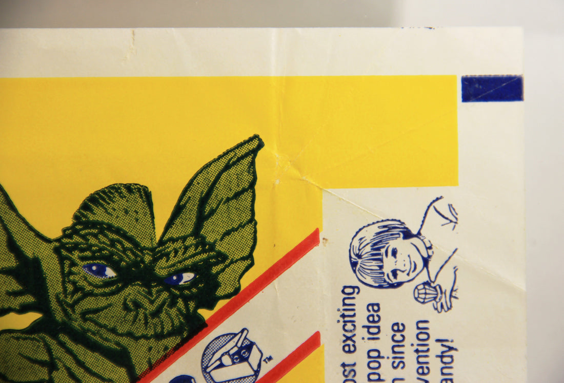 Gremlins 1984 Trading Card Wax Wrapper V-3 Ring Pop Add Variant ENG Topps L021545