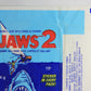 Jaws 2 - 1978 Trading Card Wax Wrapper FR-ENG O-Pee-Chee L021548