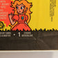 Nintendo Super Mario Bros 1989 Trading Card Wax Wrapper Princess Peach OPC L021550