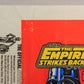 Star Wars Empire Strikes Back Trading Card Wax Wrapper 1st Series Red V-1 Topps L021551