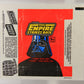 Star Wars Empire Strikes Back Trading Card Wax Wrapper 1st Series Red V-2 Topps L021552
