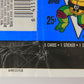 Teenage Mutant Ninja Turtles 2nd Series Trading Card 1989 Wax Wrapper Topps L021554