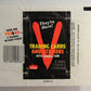 V Series 1984 TV Trading Card Wax Wrapper ENG Fleer L021555