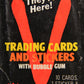 V Series 1984 TV Trading Card Wax Wrapper ENG Fleer L021555