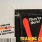 V Series 1984 TV Trading Card Wax Wrapper ENG Fleer L021555