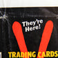 V Series 1984 TV Trading Card Wax Wrapper ENG Fleer L021555