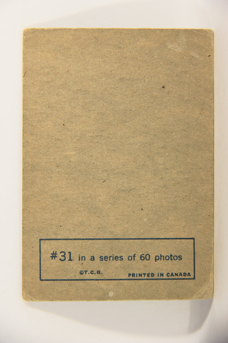 The Beatles 1964 B&W Series 1 Trading Card #31 On The Beach O-Pee-Chee L021558