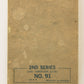 The Beatles 1964 B&W Series 2 Trading Card #91 The Band O-Pee-Chee L021560