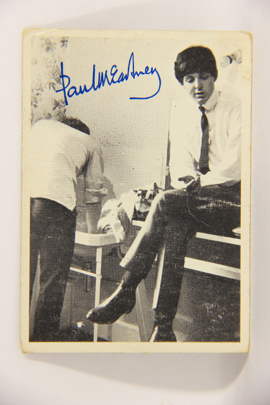 The Beatles 1964 B&W Series 2 Trading Card #100 Paul McCartney O-Pee-Chee L021561