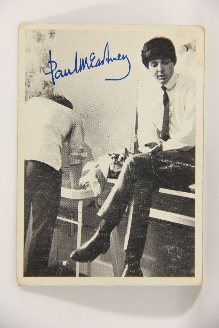 The Beatles 1964 B&W Series 2 Trading Card #100 Paul McCartney O-Pee-Chee L021561