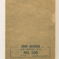 The Beatles 1964 B&W Series 2 Trading Card #100 Paul McCartney O-Pee-Chee L021561