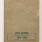 The Beatles 1964 B&W Series 2 Trading Card #100 Paul McCartney O-Pee-Chee L021561