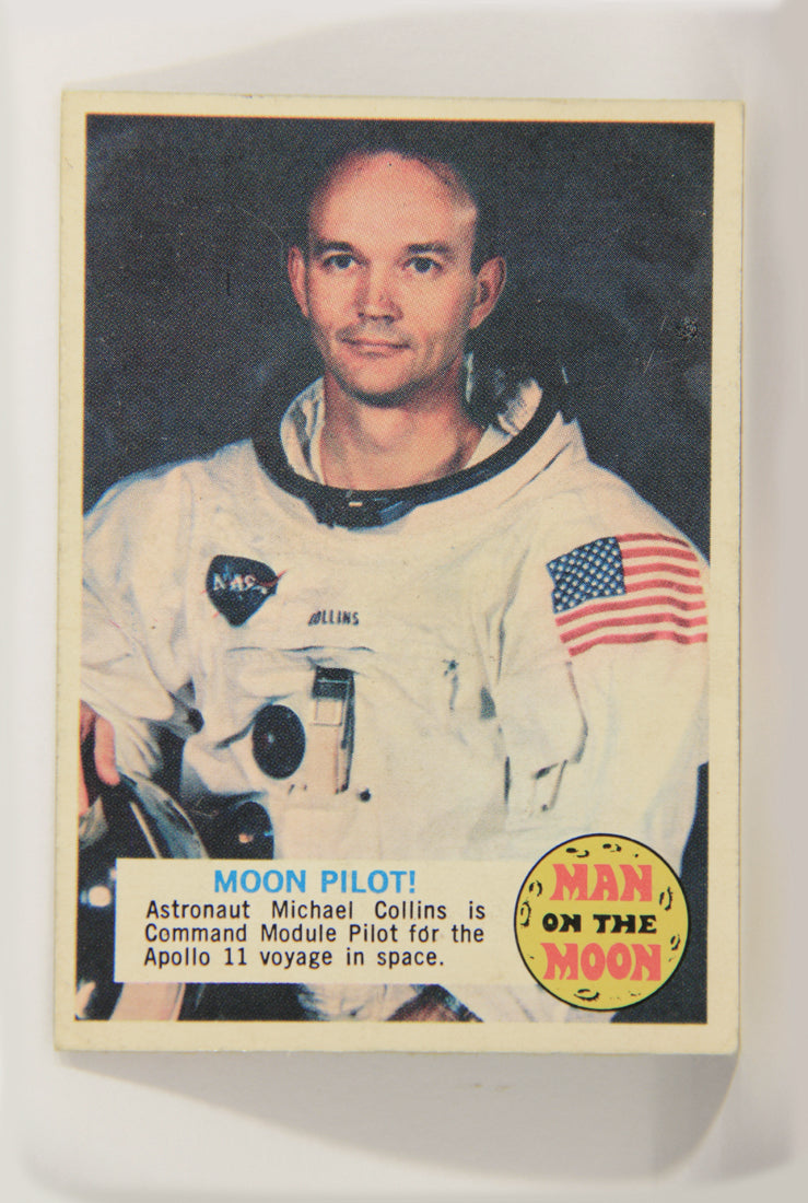 Man On The Moon 1969 Trading Card #3A Moon Pilot ENG O-Pee-Chee L021565