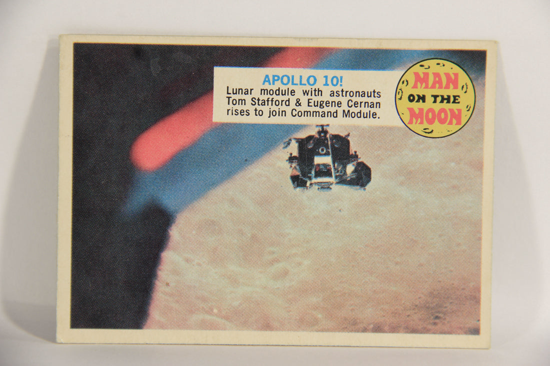 Man On The Moon 1969 Trading Card #7A Apollo 10 ENG O-Pee-Chee L021569