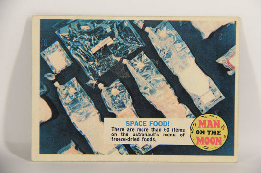 Man On The Moon 1969 Trading Card #11A Space Food ENG O-Pee-Chee L021573