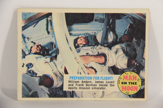 Man On The Moon 1969 Trading Card #13A Preparation For Flight ENG O-Pee-Chee L021575