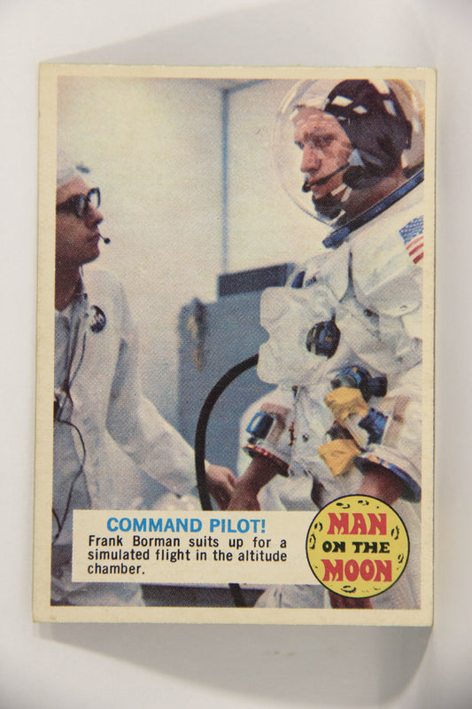 Man On The Moon 1969 Trading Card #28A Command Pilot ENG O-Pee-Chee L021588