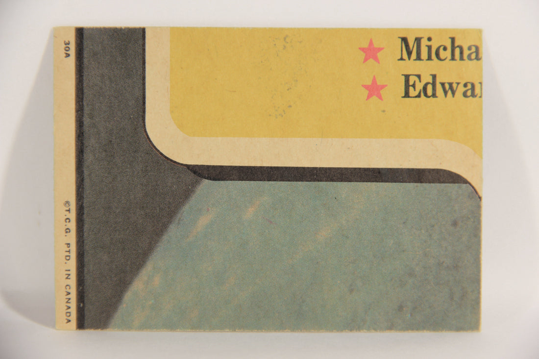 Man On The Moon 1969 Trading Card #30A First Manned Mission ENG O-Pee-Chee L021590