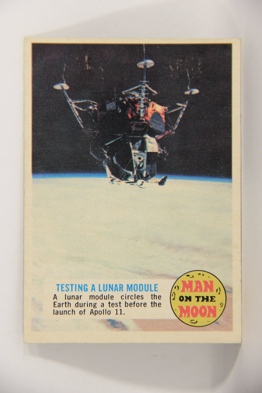 Man On The Moon 1969 Card #37B Testing A Lunar Module ENG O-Pee-Chee L021597