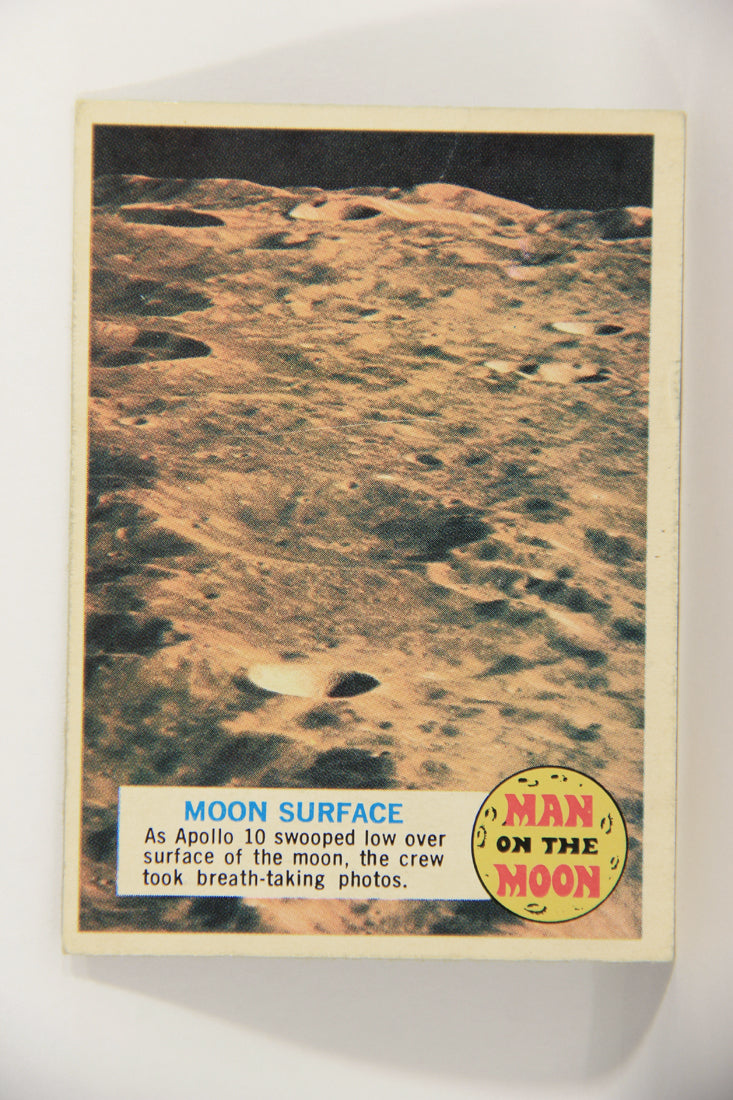 Man On The Moon 1969 Trading Card #38B Moon Surface Exit ENG O-Pee-Chee L021598