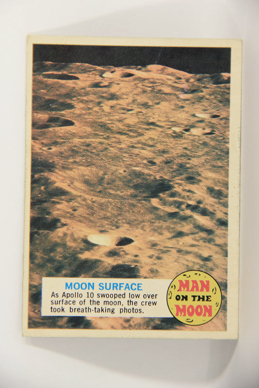 Man On The Moon 1969 Trading Card #38B Moon Surface Exit ENG O-Pee-Chee L021598