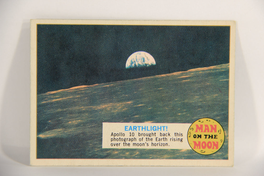 Man On The Moon 1969 Trading Card #42B Earthlight ENG O-Pee-Chee L021602